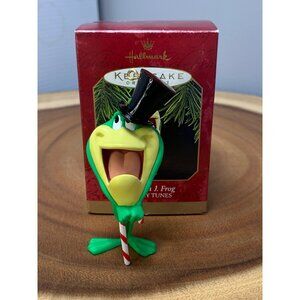 Hallmark Keepsake Ornament Michigan J. Frog Looney Tunes 1997 Handcrafted Holida